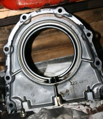 Gehäusteil mit altem Wellendichtring