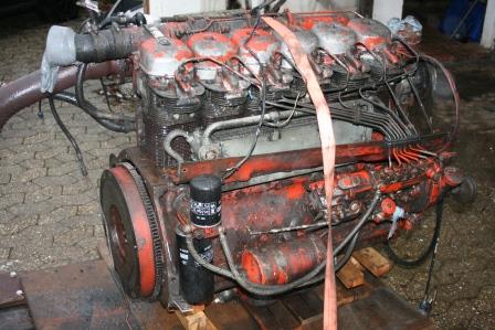 Motor ohne Luftleitbleche und grob gereinigt