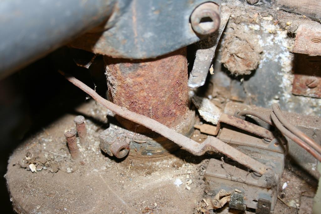 Detail Türsteuerung hinten
