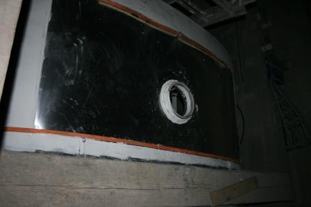 erstes Dachsegment fertig